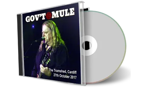 Artwork Cover of Govt Mule 2017-10-27 CD Cardiff Audience