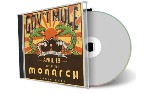 Artwork Cover of Govt Mule 2019-04-19 CD Peoria Audience