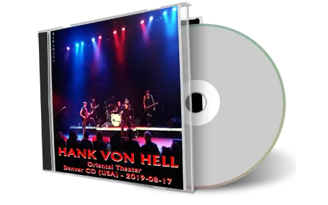 Artwork Cover of Hank Von Hell 2019-08-17 CD Denver Audience