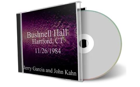 Artwork Cover of Jerry Garcia 1984-11-26 CD Hartford Audience