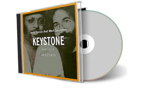 Artwork Cover of Jerry Garcia and Merl Saunders 1973-10-12 CD Berkeley Soundboard