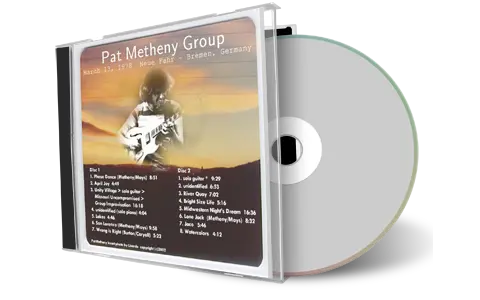 Artwork Cover of Pat Metheny 1978-03-13 CD Bremen Soundboard
