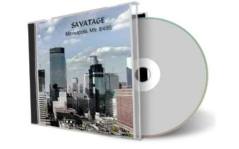 Artwork Cover of Savatage 1985-08-04 CD Minneapolis Audience