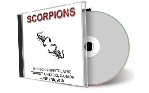 Artwork Cover of Scorpions 2010-07-27 CD Toronto Audience