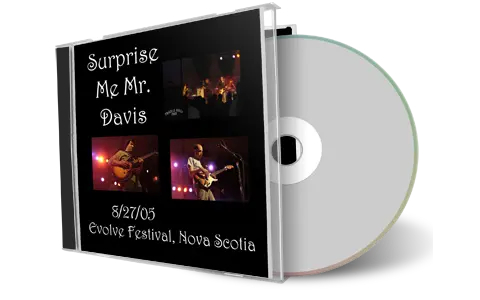 Artwork Cover of Surprise Me Mr Davis 2005-08-27 CD Evolve Festival Audience