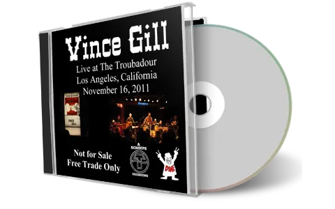 Artwork Cover of Vince Gill 2011-11-16 CD Los Angeles Audience