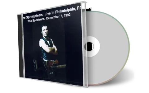 Artwork Cover of Bruce Springsteen 1992-12-07 CD Philadelphia Audience