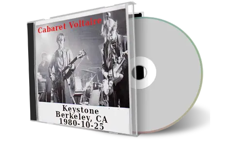 Artwork Cover of Cabaret Voltaire 1980-10-25 CD Berkeley Audience