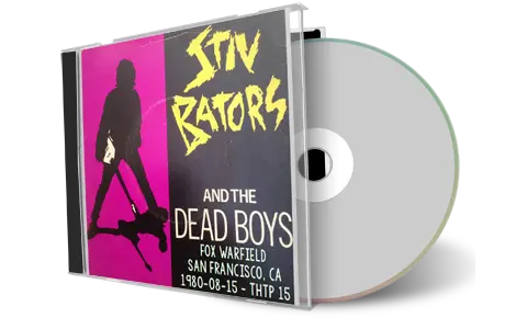 Artwork Cover of Dead Boys 1980-08-15 CD San Francisco Audience