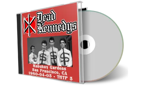 Artwork Cover of Dead Kennedys 1980-04-05 CD San Francisco Audience