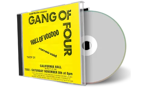 Artwork Cover of Gang Of Four 1980-11-08 CD San Francisco Audience