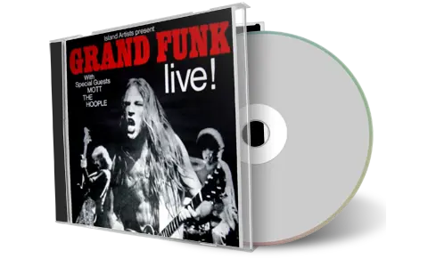 Artwork Cover of Grand Funk Railroad 1971-12-09 CD West Berlin Audience