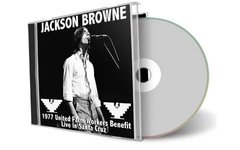 Artwork Cover of Jackson Browne 1977-02-07 CD Santa Cruz Audience