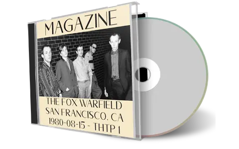 Artwork Cover of Magazine 1980-08-15 CD San Francisco Audience