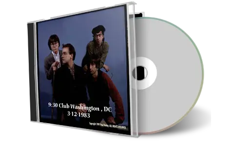 Artwork Cover of REM 1983-03-12 CD Washington Dc Soundboard