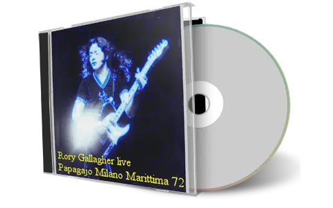 Artwork Cover of Rory Gallagher 1972-07-21 CD Milan Audience