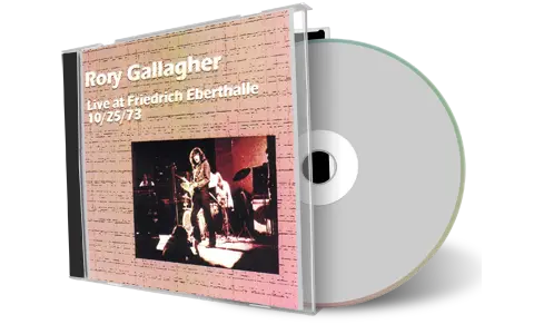 Artwork Cover of Rory Gallagher 1973-10-25 CD Ludwigshafen Audience
