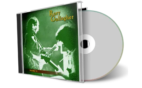 Artwork Cover of Rory Gallagher 1974-05-01 CD Marseille Audience