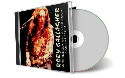 Artwork Cover of Rory Gallagher Compilation CD Atlanta August 1974 Soundboard