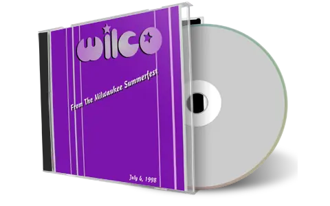 Artwork Cover of Wilco 1998-07-04 CD Milwaukee Soundboard
