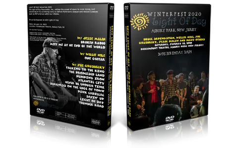 Artwork Cover of Bruce Springsteen 2020-01-18 DVD Asbury Park Audience