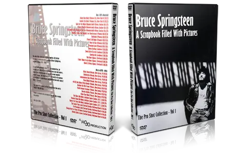 Artwork Cover of Bruce Springsteen Compilation DVD A Scrapbook Filled With Pictures Volume 1 Proshot