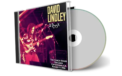 Artwork Cover of David Lindley and El Rayo X 1986-08-09 CD San Juan Capistrano Soundboard