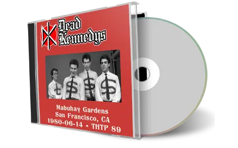 Artwork Cover of Dead Kennedys 1980-06-14 CD San Francisco Soundboard