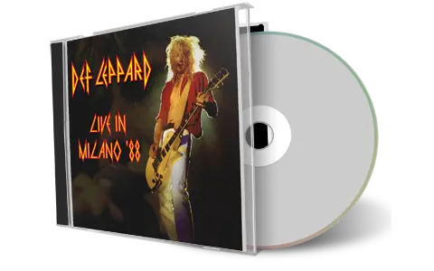 Artwork Cover of Def Leppard 1988-03-22 CD Milano Audience