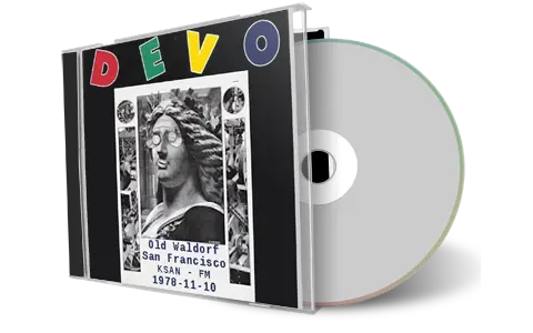 Artwork Cover of Devo 1978-11-10 CD San Francisco Soundboard