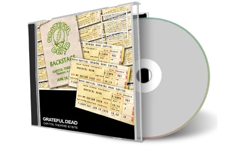 Artwork Cover of Grateful Dead 1976-06-19 CD Passaic Soundboard