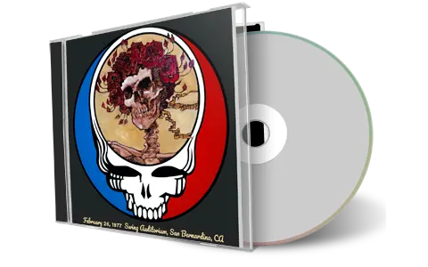 Artwork Cover of Grateful Dead 1977-02-26 CD San Bernardino Soundboard