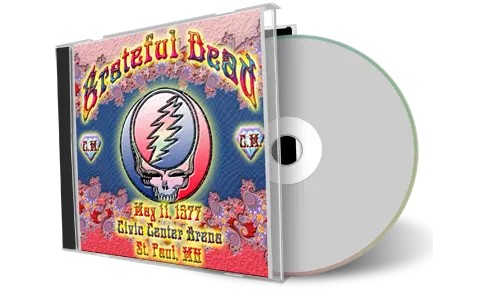 Artwork Cover of Grateful Dead 1977-05-11 CD St Paul Soundboard