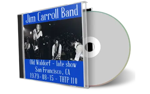 Artwork Cover of Jim Carroll Band 1979-08-15 CD San Francisco Soundboard