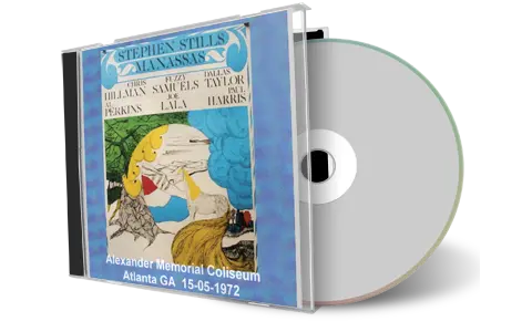 Artwork Cover of Manassas 1972-05-15 CD Atlanta Soundboard