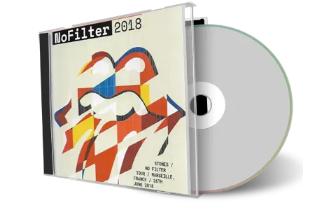 Artwork Cover of Rolling Stones 2018-06-26 CD Marseille Audience