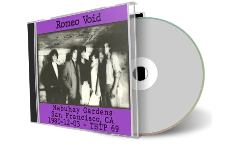 Artwork Cover of Romeo Void 1980-12-03 CD San Francisco Soundboard