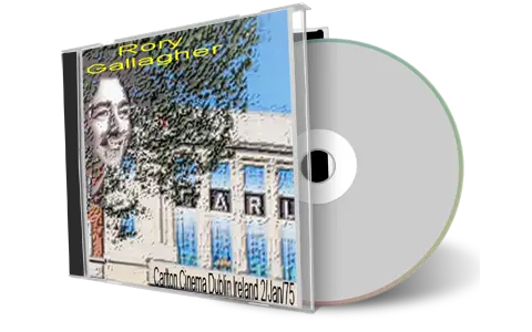 Artwork Cover of Rory Gallagher 1975-01-02 CD Dublin Audience