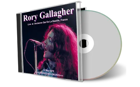 Artwork Cover of Rory Gallagher 1975-05-12 CD Paris Audience