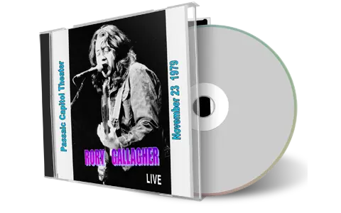 Artwork Cover of Rory Gallagher 1979-11-23 CD Passaic Audience