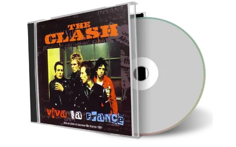 Artwork Cover of The Clash 1981-05-09 CD Lille Audience
