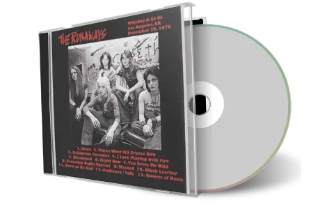 Artwork Cover of The Runaways 1978-12-28 CD West Hollywood Audience