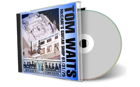 Artwork Cover of Tom Waits 1975-01-31 CD Santa Monica Audience
