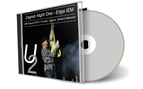 Artwork Cover of U2 2009-08-09 CD Zagreb Soundboard