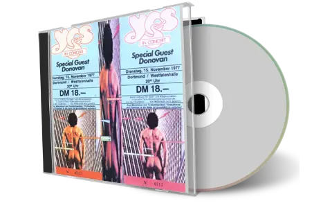 Artwork Cover of Yes 1977-11-15 CD Dortmund Audience