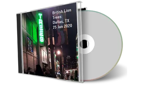 Artwork Cover of British Lion 2020-01-25 CD Dallas Audience