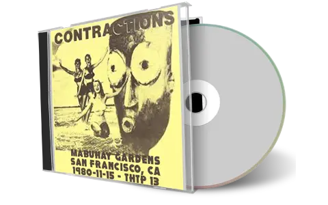 Artwork Cover of Contractions 1980-11-15 CD San Francisco Audience