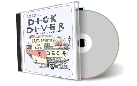 Artwork Cover of Dick Diver 2009-12-04 CD Melbourne Audience