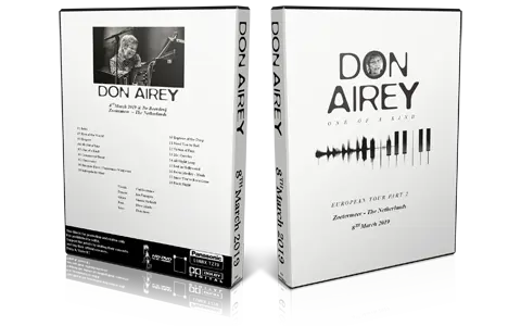 Artwork Cover of Don Airey 2019-03-08 DVD Zoetermeer Audience
