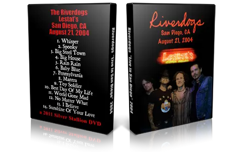 Artwork Cover of Riverdogs 2004-08-21 DVD San Diego Audience